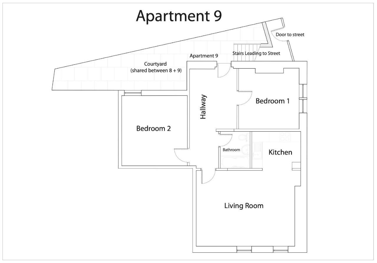 Superbly Located 2 Bedroom Luxury Apartment Bath Eksteriør billede